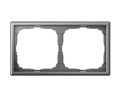 Systeme Electric ArtGallery Сталь Рамка 2-ая, GAL000902