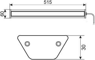 Линейный светодиодный светильник SkatLED Line-1805, 3 года гарантии