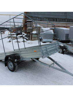 МЗСА 817711.022 Прицеп для транспортировки снегоходов и другой мототехники (3009×1371×290)