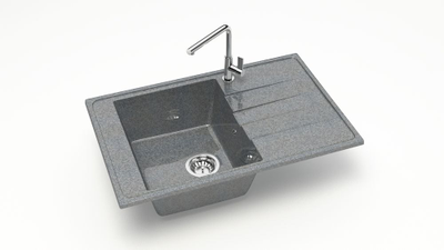 Мойка ЗЕЛЬДА  Z32 Granit  MARRBAXX (в комплекте: фреза, сифон и герметик)