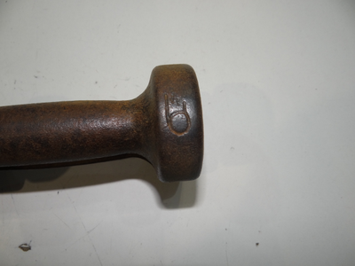 Гантеля спандер 1.5 кг СССР