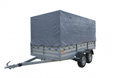 Прицеп двухосный РУСИЧ 355Д / 3500 х 1500 мм / 750 кг / оцинкованный