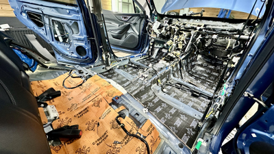 Шумоизоляция Subaru Forester / Субару Форестер