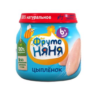 ФРУТОНЯНЯ 80г пюре ЦЫПЛЕНОК