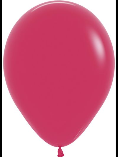 Воздушный шар малиновый пастель