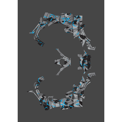 Комплект виниловых наклеек для квадроцикла BRP Outlander MAX XT-P 1000R G3 защищенные броней #10462