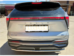 Защита заднего бампера Папа Тюнинг d42 для Geely Atlas 2023-