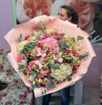 Букет "Летняя мозаика"