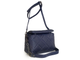 (АРТИКУЛ: 9908/2) СУМКА ЖЕНСКАЯ, НЕБОЛЬШАЯ, НАТУРАЛЬНАЯ КОЖА, ТЕМНО-СИНЯЯ, С ДВУМЯ ПЛЕЧЕВЫМИ РЕМНЯМИ