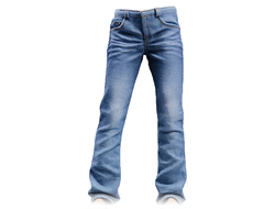 Мужские джинсы (голубые) - 1/6 Realistic Jeans men's light blue (24XG108A) - VSTOYS