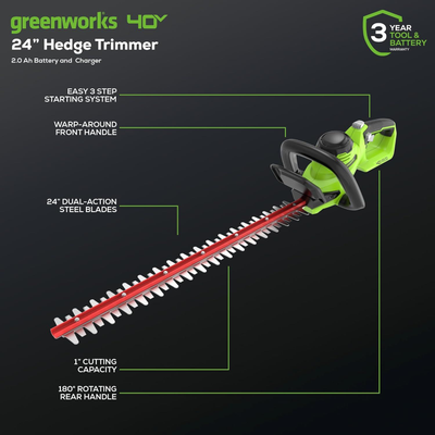 Greenworks HTF313