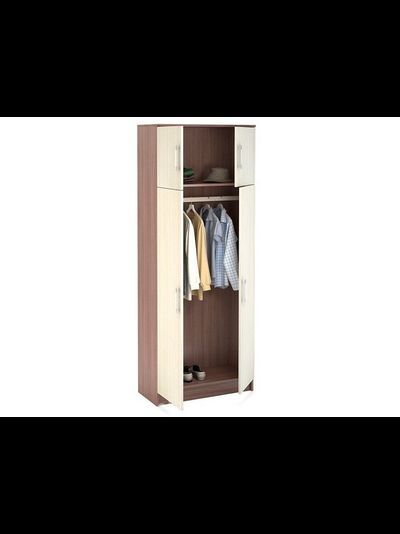 Машенька ШК 205 шкаф Ясень шимо темный/Ясень шимо светлый