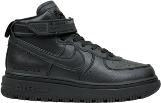 Nike Air Force 1 Gore Tex High Black с мехом