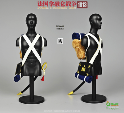 ПРЕДЗАКАЗ - Солдат армии Наполеона - Коллекционный КОМПЛЕКТ 1/6 Napoleonic Wars France 1813 Accessory Set (QOM-1055A) - QORANGE QOTOYS ?ЦЕНА: 13300 РУБ.?
