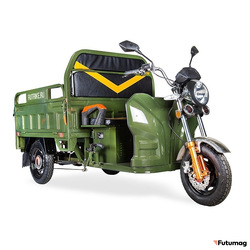 Грузовой электротрицикл Rutrike Дукат 1300 60V1000W зеленый