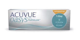 ACUVUE OASYS WITH HYDRALUXE FOR ASTIGMATISM (30 ЛИНЗ)