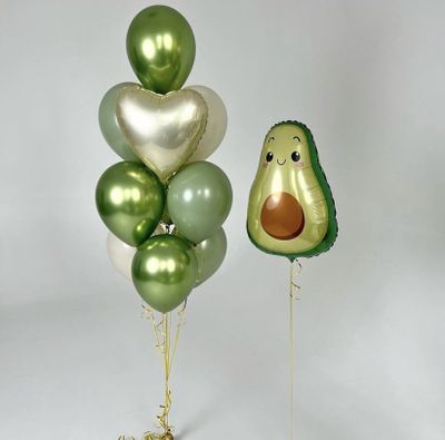 Сет из гелиевых шаров &quot;Авокадик&quot;