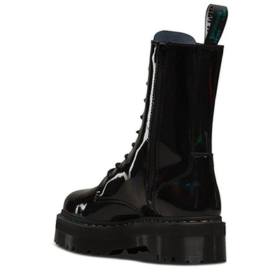 Dr. Martens Jadon Hi Rainbow Patent