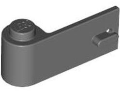 Door 1 x 3 x 1 Left, Dark Bluish Gray (3822 / 4219205 / 6436223)