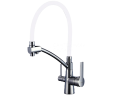 S-L1805L-02 Смеситель для кухонной мойки под фильтр питьевой воды, сатин (матовый) SAVOL *