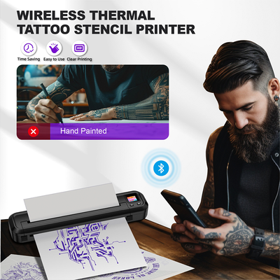 Беспроводной термо принтер APOUS Stencil Thermal Printer MHT-500