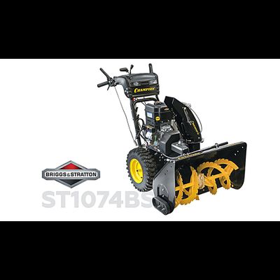 Снегоотбрасыватель CHAMPION  ST1074BS (305сс B&amp;S1450 10лс 74см 6/2 эл.старт 2 фары LED 102кг)