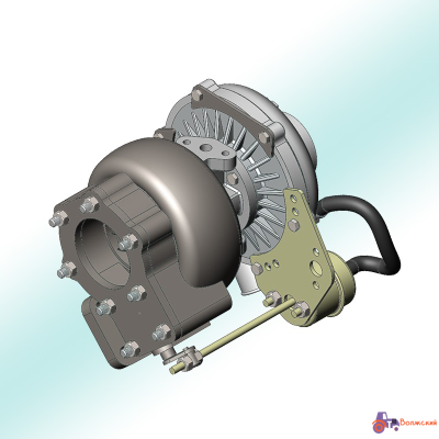 Турбокомпрессор для Д-260.5Е2 - ТКР 7.1-02