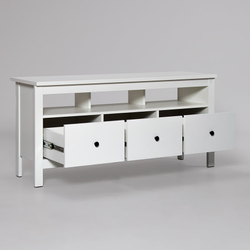 Сага Тумба 3 ящика 1312х622х414 белый