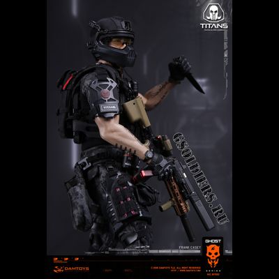 Коллекционная фигурка 1/6 GHOST SERIES - TITANS PMC - Frank Casey (SF002) - DAMToys