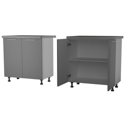 ЛЕ381 Стол кухонный "Берген" Н-580 (800). Размер: 800*820*542