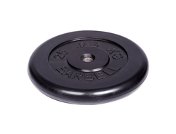 Диск обрезиненный чёрный 31 мм MB BARBELL 25 кг в Воронеже