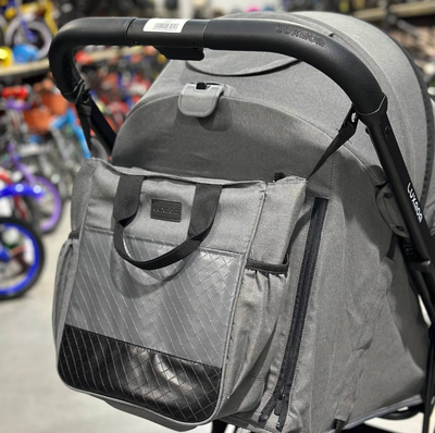 Детская коляска Luxmom H2 Серый (перекидная ручка)