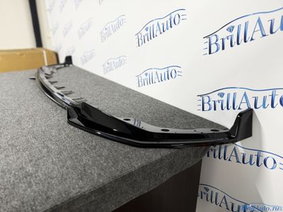 Сплиттер BMW 3 G20 узкий черный