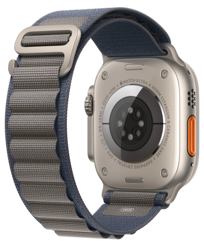 Apple Watch Ultra 2 (2024) Natural Titanium Case Alpine Loop Blue M