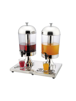 Диспенсер для напитков 2 колбы по 8 л