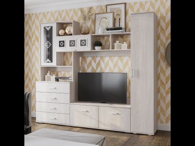 Пенал Белла ясень белый (Мебелони)