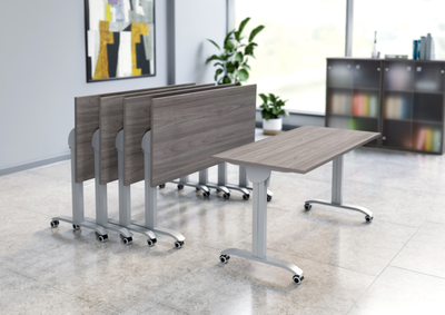 Стол радиусный складной мобильный Mobile System