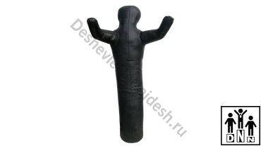 борцовский тренировочный манекен натуральная кожа одноногий