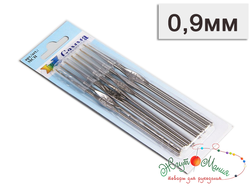 Крючок для тонкой пряжи CLOVER Soft Touch 0.5 0.6 0.75 0.9 1.25 1.75