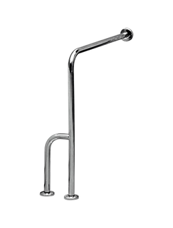 Поручень для унитаза с креплением пол-стена