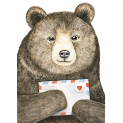 D0528 Почтовый медведь