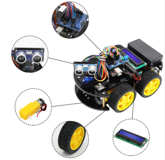 LAFVIN Multi-functional Smart Robot Car Kit with UNO R3