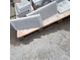 Бордюр тротуарный Kamastone 0802, 500*210*35, цвет серый цемент, бетон