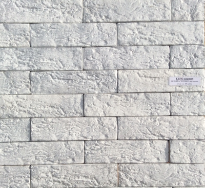 ЕВРО КИРПИЧ БЕЛЫЙ+СЕРЕБРО            СТОИМОСТЬ-1250 Р\М2