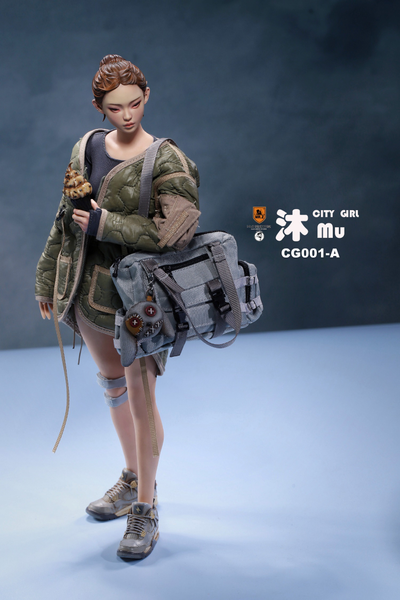 Городская девчонка Мю - Коллекционная фигурка 1/6 City Series NO.1 City girl Mu (CG001-A) - Mr.Z