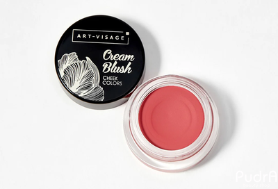 ART VISAGE Кремовые румяна CREAM BLUSH Тон 02 пыльная роза
