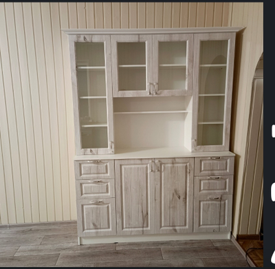 Буфеты Прованс 016 дуб канадский белый (ТЭКС)