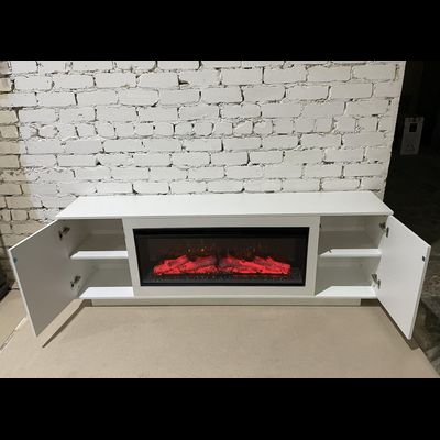 Линейный электрокамин Майами WT с очагом Joker 45