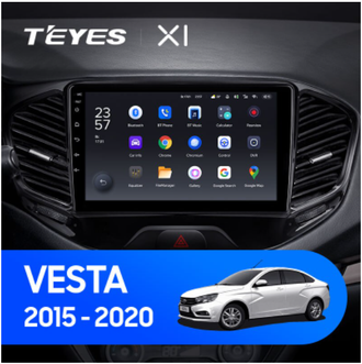 Teyes X1 9&quot; 2-32 WIFI для LADA Vesta 2015-2020