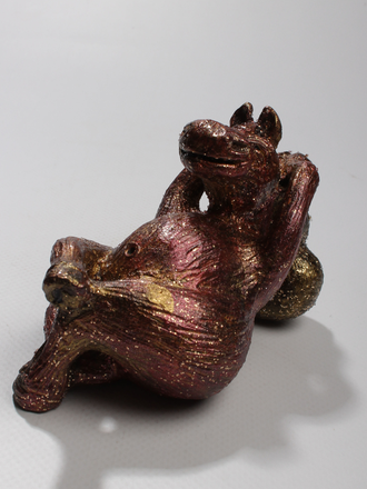 Талисман по года "Лошадь с сердцем" красная